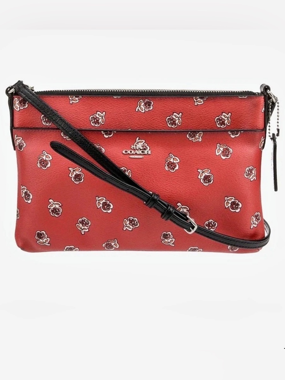 Coach Rowan floral File Bag- $228 Msrp